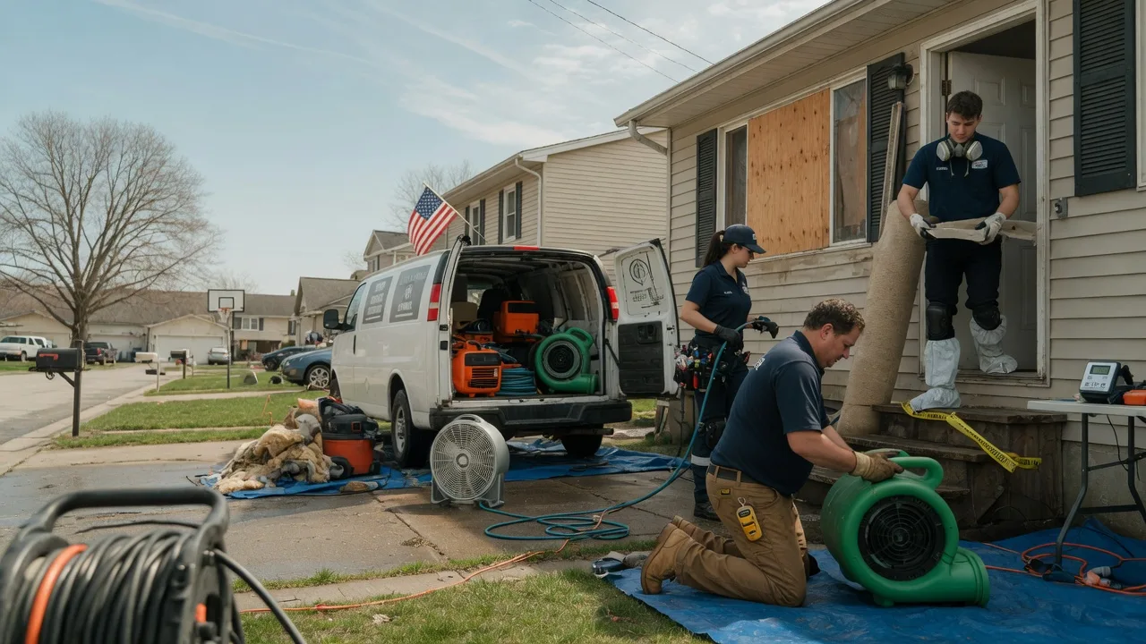 Water Damage Restoration in Nicoma Park, OK near me